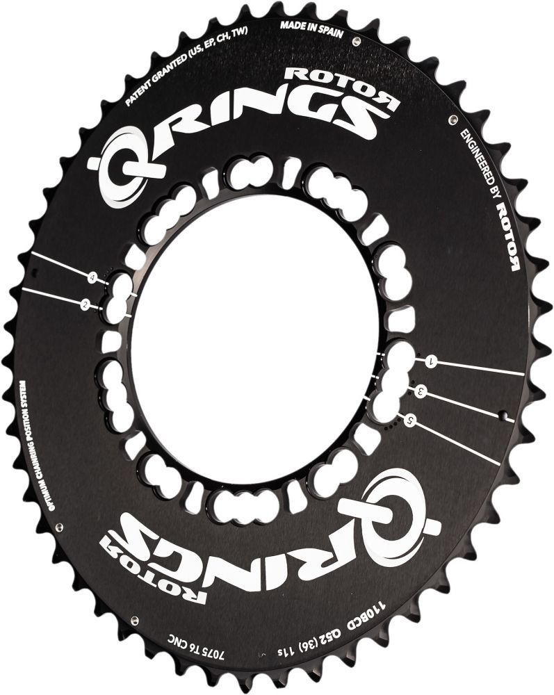 Rotor koronka Q-Ring Aero 5x110BCD zewnętrzna 54T (42T/44T)