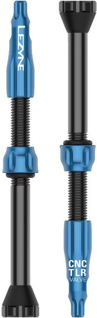 Lezyne wentyle Tubeless 60mm niebieskie