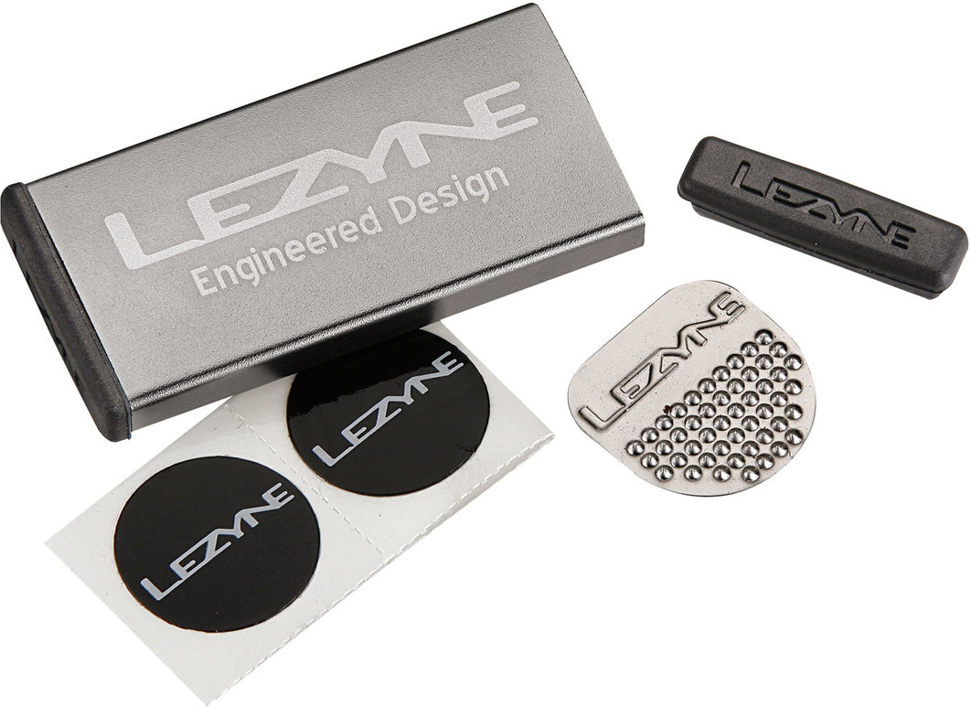 Lezyne zestaw naprawczy Metal Kit szary