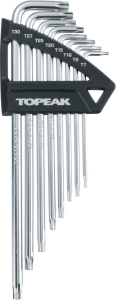 Topeak klucze Torx (T7/T9/T10/T15/T20/T25/T27/T30)
