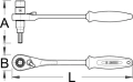 Unior grzechotka dwustronna z nasadką 14mm i imbusem 8mm - 1621/1ABI