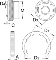 Unior ściągacz korby XTR - 1664
