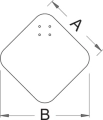 Unior podstawa do stojaka 1693B - 1693.4B