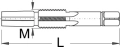 Unior gwintownik do pedałów M16 - 1695.2