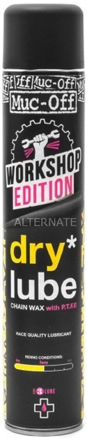 Muc-Off olej do łańcucha Dry Chain Lube PTFE Aerosol 750ml