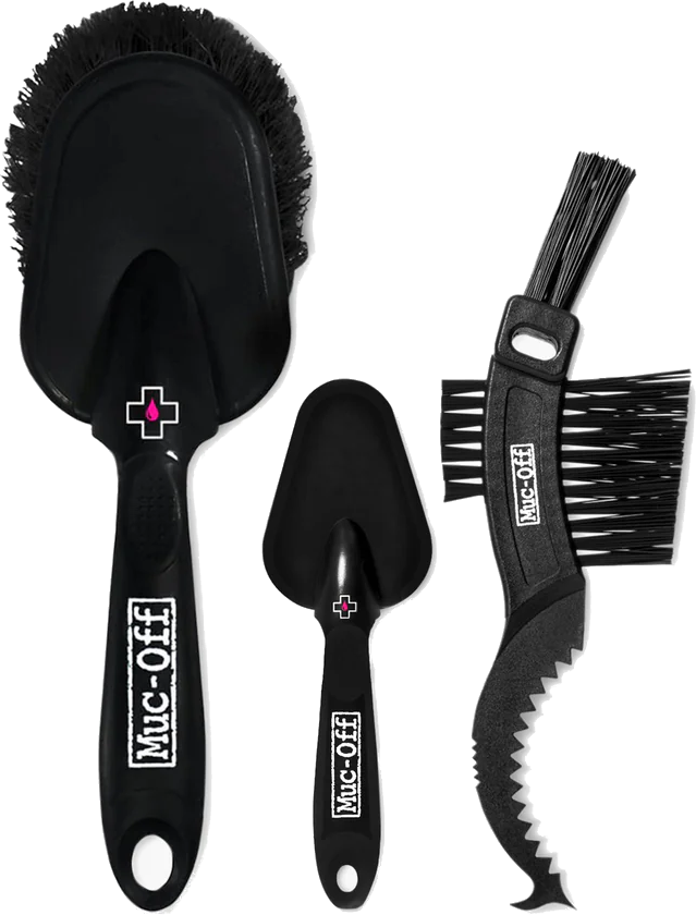 Muc-Off zestaw szczotek 3x Premium Brush Kit