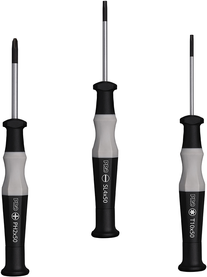 PRO zestaw śrubokrętów 2/2.5mm hex / Płaski