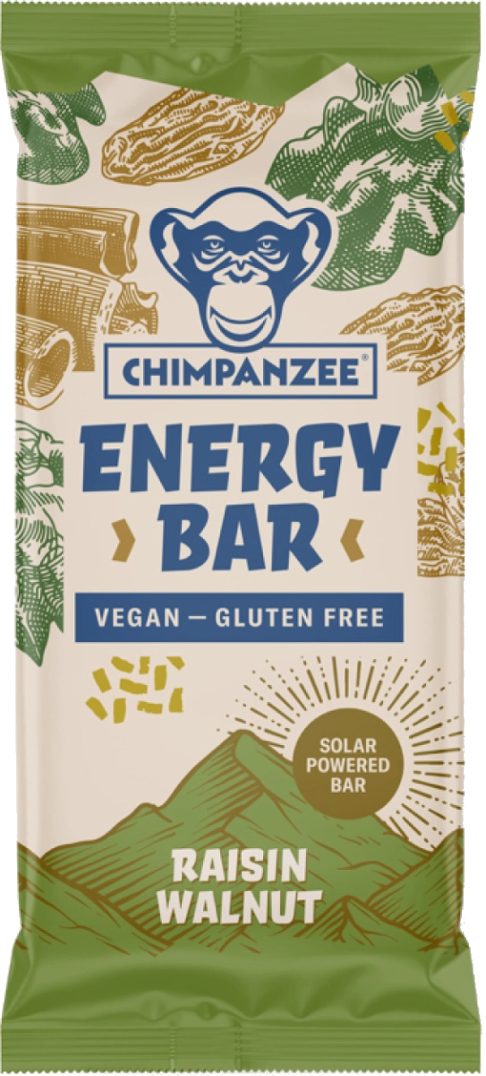 Chimpanzee baton Energy Bar Raisin &amp; Walnut 55g