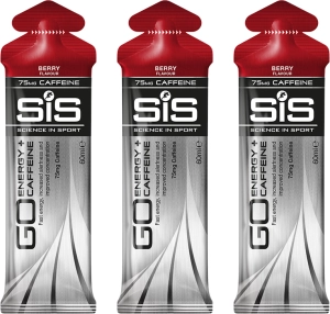 SiS żel Go Energy + CAFFEINE Gel 60ml borówka 3szt