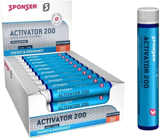 Sponser ampułka Activator 200 Fruit Boost 25ml (kofeina)