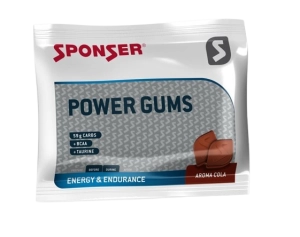Sponser gumy energetyczne Power Gums cola paczka 75g