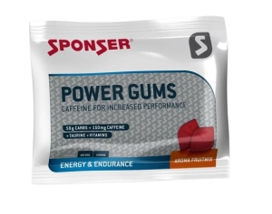 Sponser gumy energetyczne Power Gums mix owoców paczka 75g
