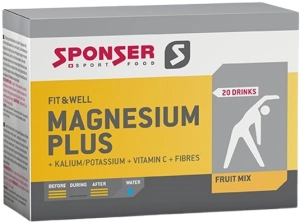 Sponser magnez w saszetkach Magnesium Plus 6,5g/szt fruit mix