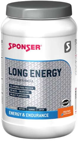 Sponser napój Long Energy 1,2kg mix owocowy (5% Protein)