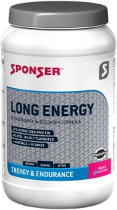Sponser napój Long Energy 1,2kg truskawka (10% Protein)