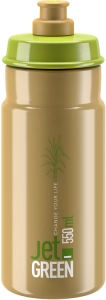 Elite bidon Jet Green 550ml brązowy