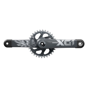 Sram korba X01 Eagle Boost DUB 32T 1x12rz szara Lunar 175mm