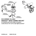 K-Edge uchwyt do Wahoo Max Combo Mount 31.8mm czarny