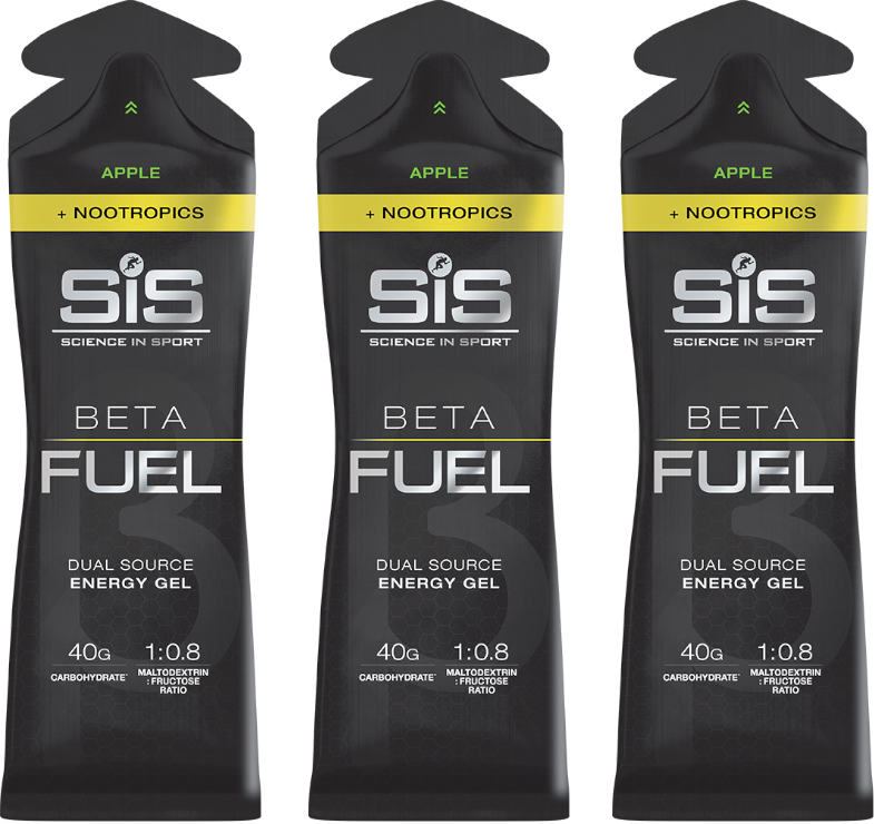 SiS żel Beta Fuel + Nootropics 60ml jabłko 3szt