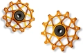 Garbaruk kółka tylnej przerzutki Shimano 11 rz 11T+12T pomarańczowe