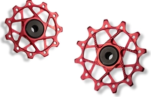 Garbaruk kółka tylnej przerzutki Shimano 11 rz 11T+12T czerwone