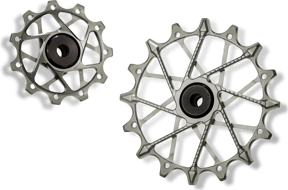 Garbaruk kółka tylnej przerzutki Shimano 11 rz 11T+16T srebrne