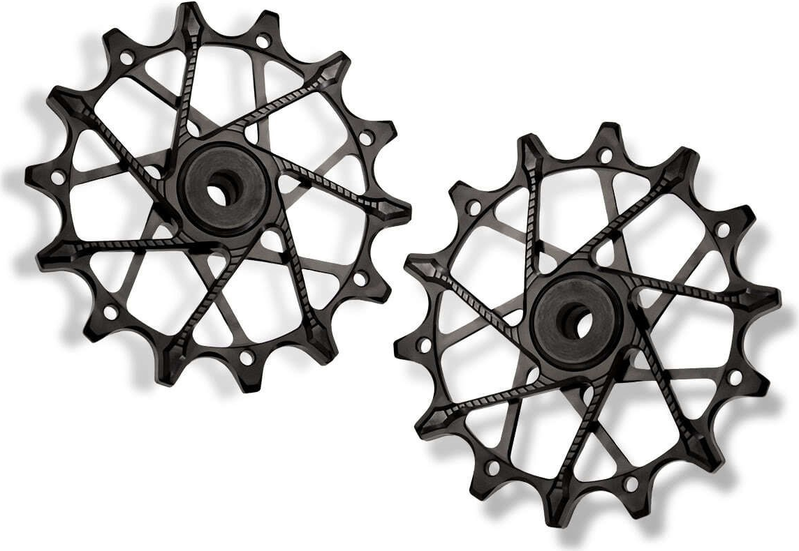 Garbaruk kółka tylnej przerzutki Shimano 12 rz 14T+14T czarne