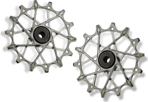 Garbaruk kółka tylnej przerzutki Shimano 12 rz 14T+14T srebrne
