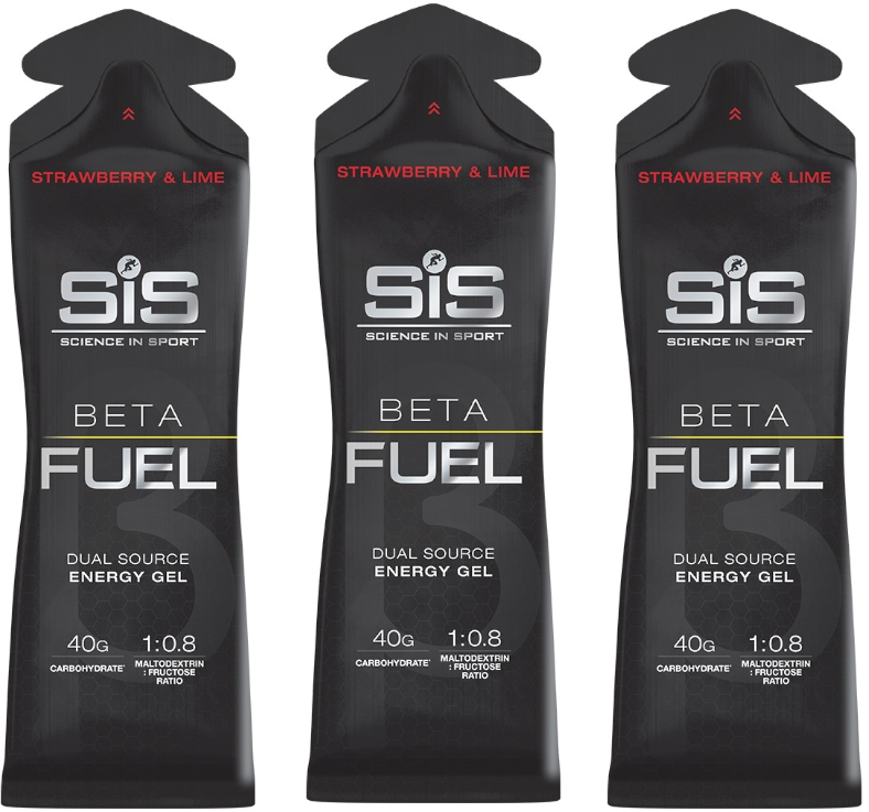 SiS żel Beta Fuel 60ml truskawka/limonka 3szt