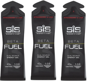 SiS żel Beta Fuel 60ml truskawka/limonka 3szt