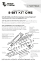 Wolf Tooth Components narzędzie 8-BIT Kit One czarny
