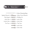 Wolf Tooth Components narzędzie 8-BIT Kit One czarny
