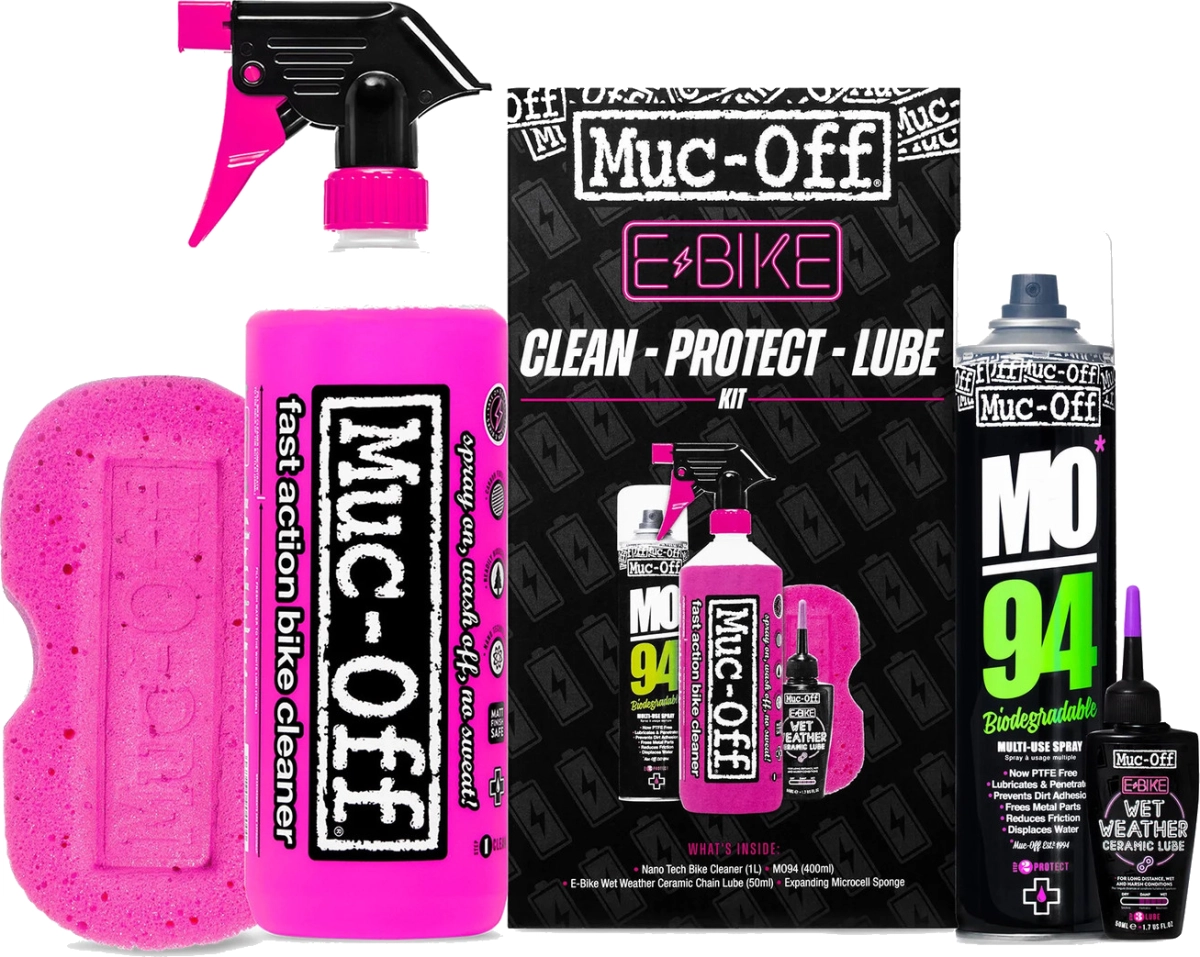 Muc-Off zestaw do czyszczenia roweru eBike Clean, Protect &amp; Lube Kit