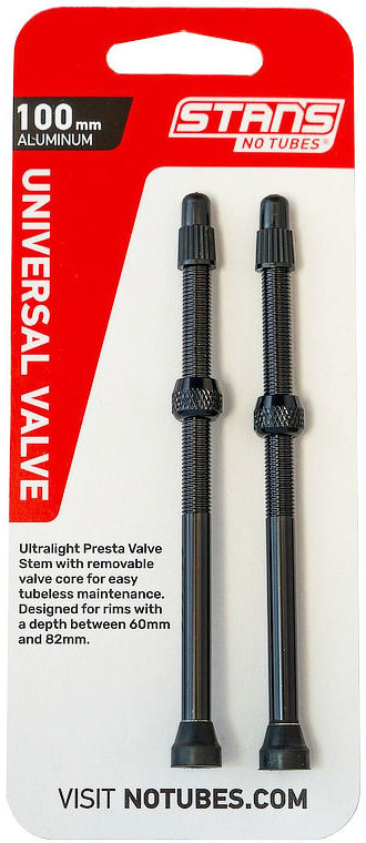 Stan’s NoTubes wentyle Tubeless Universal 100mm czarne