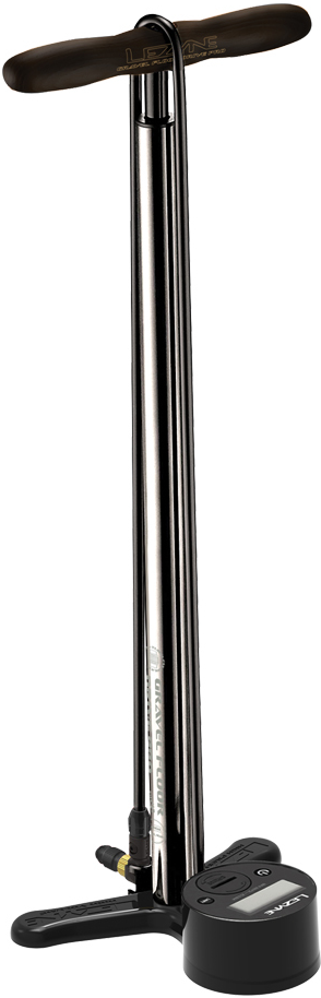 Lezyne pompka podłogowa Gravel Digital Drive Pro srebrna