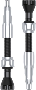 Lezyne wentyle Tubeless 44mm srebrne