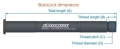 Extralite zacisk przód BlackLock 15.4 BOOST Rock Shox
