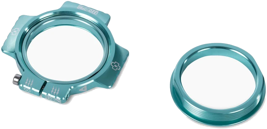 Muc-Off zestaw do kontrowania korb Crank Preload Ring turkusowy
