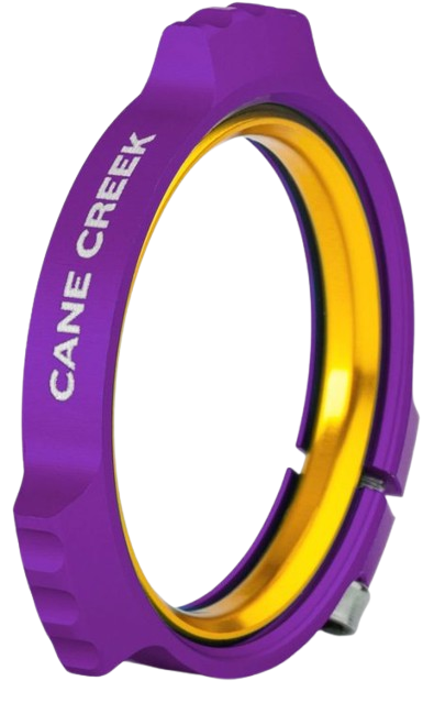 Cane Creek pierścień regulacyjny do korby z osią 30mm fioletowy