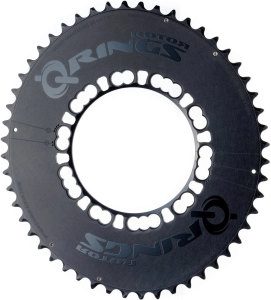 Rotor koronka Q-Ring Aero 5x110BCD zewnętrzna 52T czarna