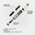 Lezyne zestaw naprawczy Pro Tubeless Kit Loaded