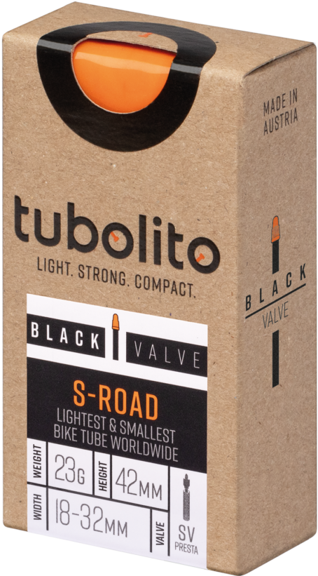 Tubolito dętka S-Tubo Road 18/32x700 SV42 czarne