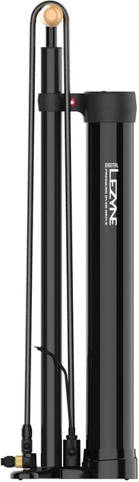 Lezyne pompka podłogowa Digital Pressure Over Drive czarna