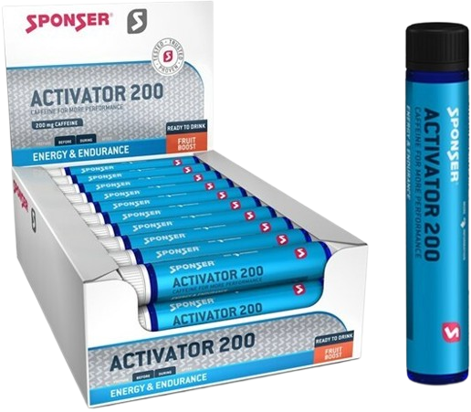 Sponser ampułka Activator 200 Cola-Lemon 25ml (kofeina)