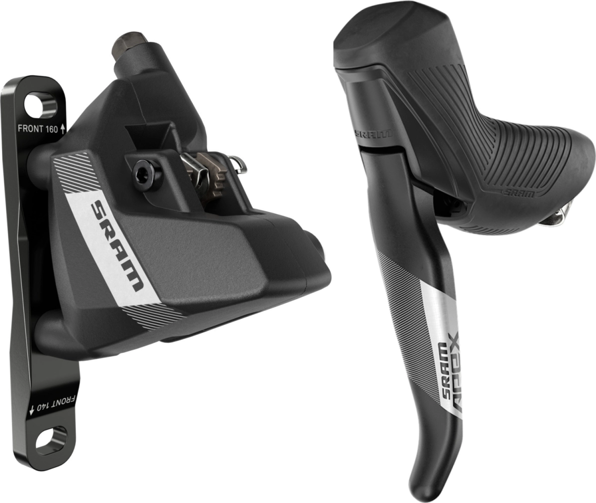 Sram zestaw klamkomanetka + zacisk APEX D1 przód 1300mm