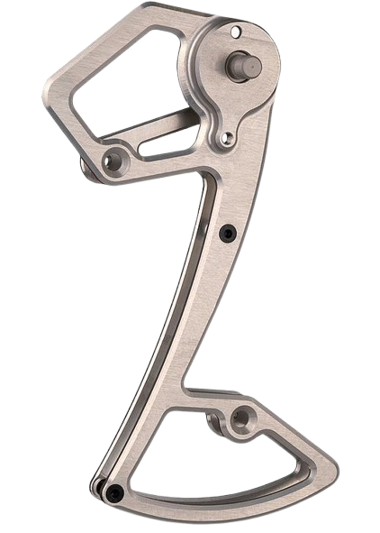 Garbaruk wózek tylnej przerzutki Shimano 12rz srebrny