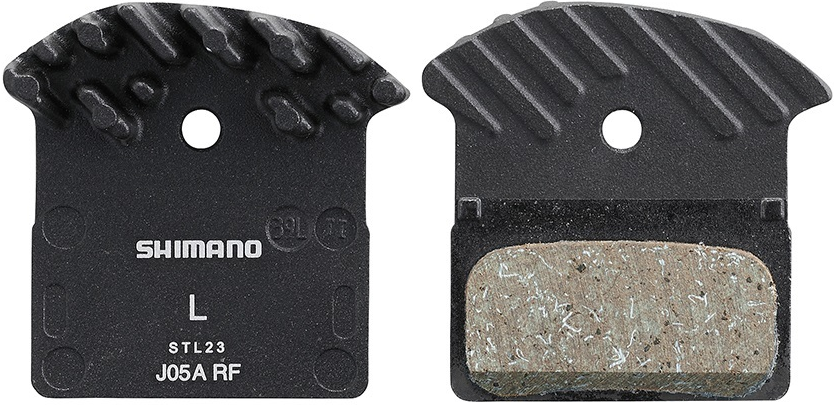 Shimano okładziny hamulcowe J05A-RF żywiczne z radiatorem OEM