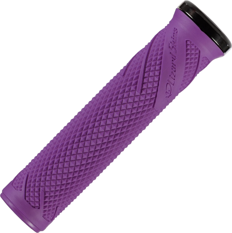 Lizard Skins chwyty Wasatch Lock-on 136mm fioletowe