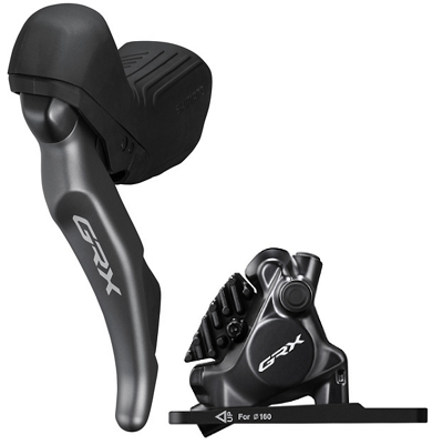 Shimano zestaw GRX ST-RX820/BR-RX820 Di2 L05A przód 1000mm