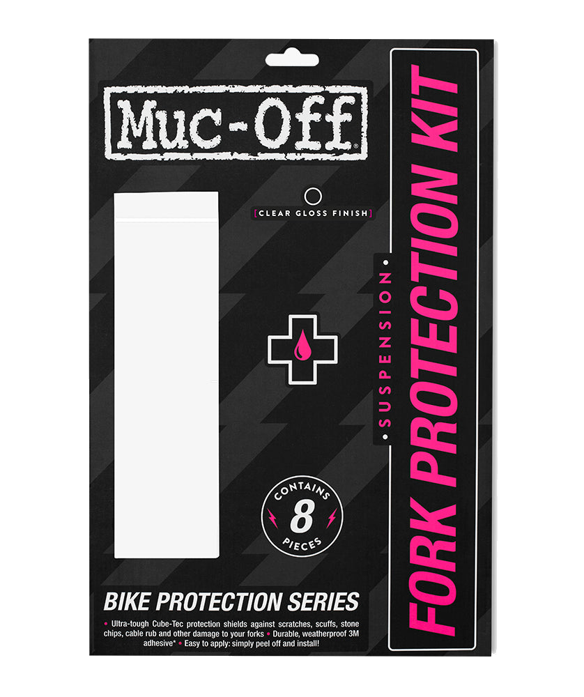 Muc-Off zestaw folii Fork Protection Kit Clear Gloss